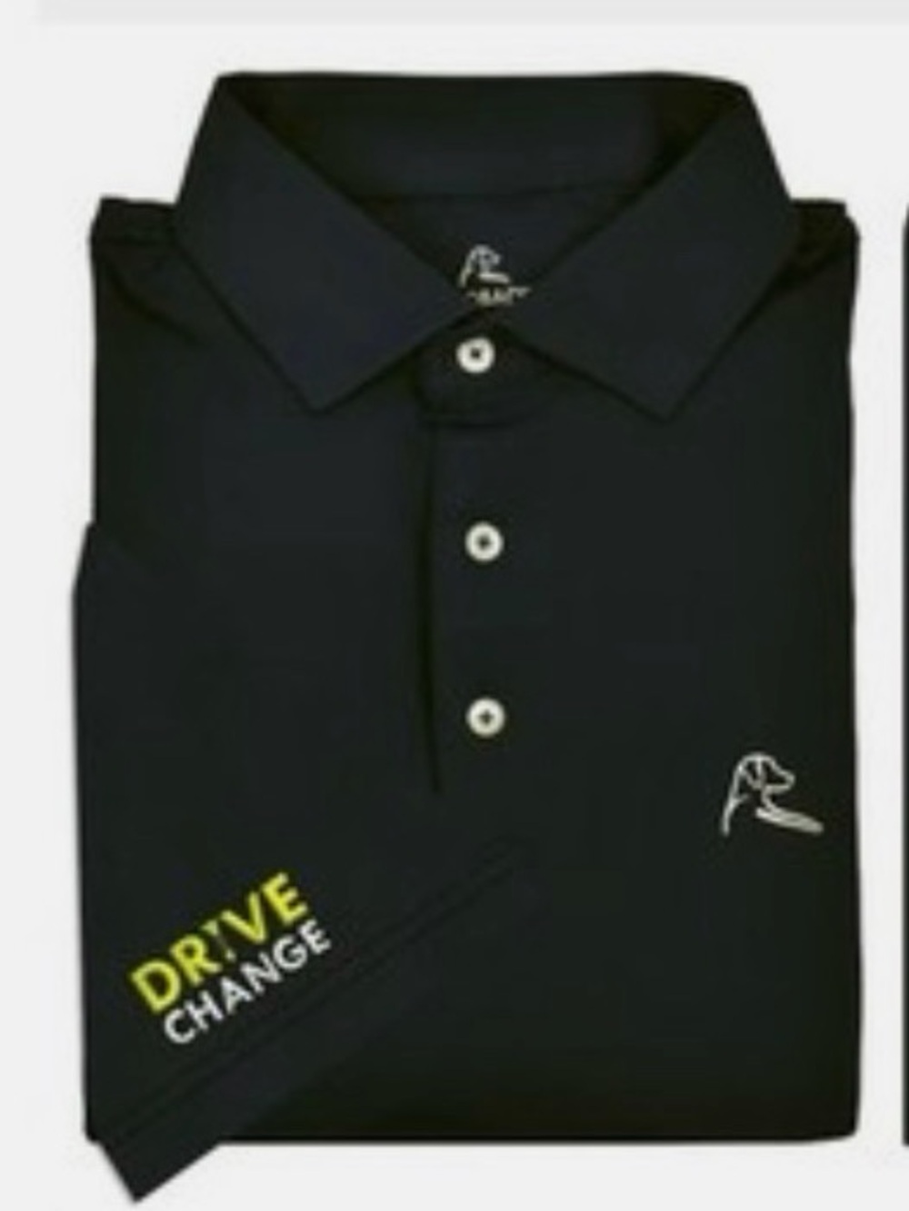 NWOT Rhoback Women's Performance "Drive Change" Polo - Picture 2 of 15